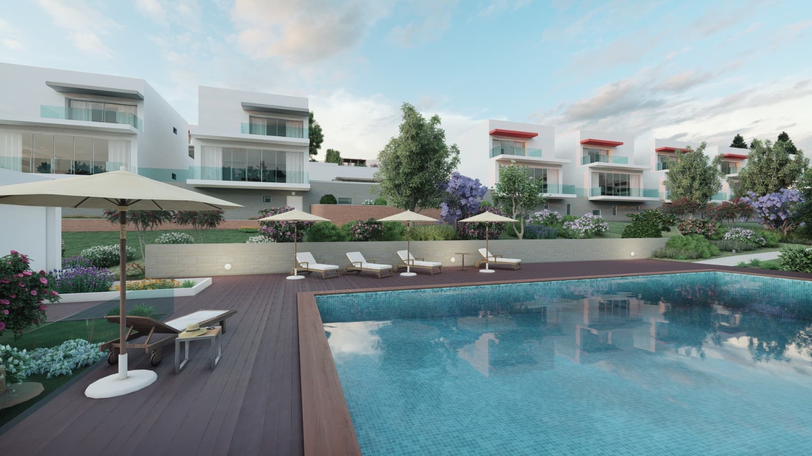 Zibreira Project - Poolside view